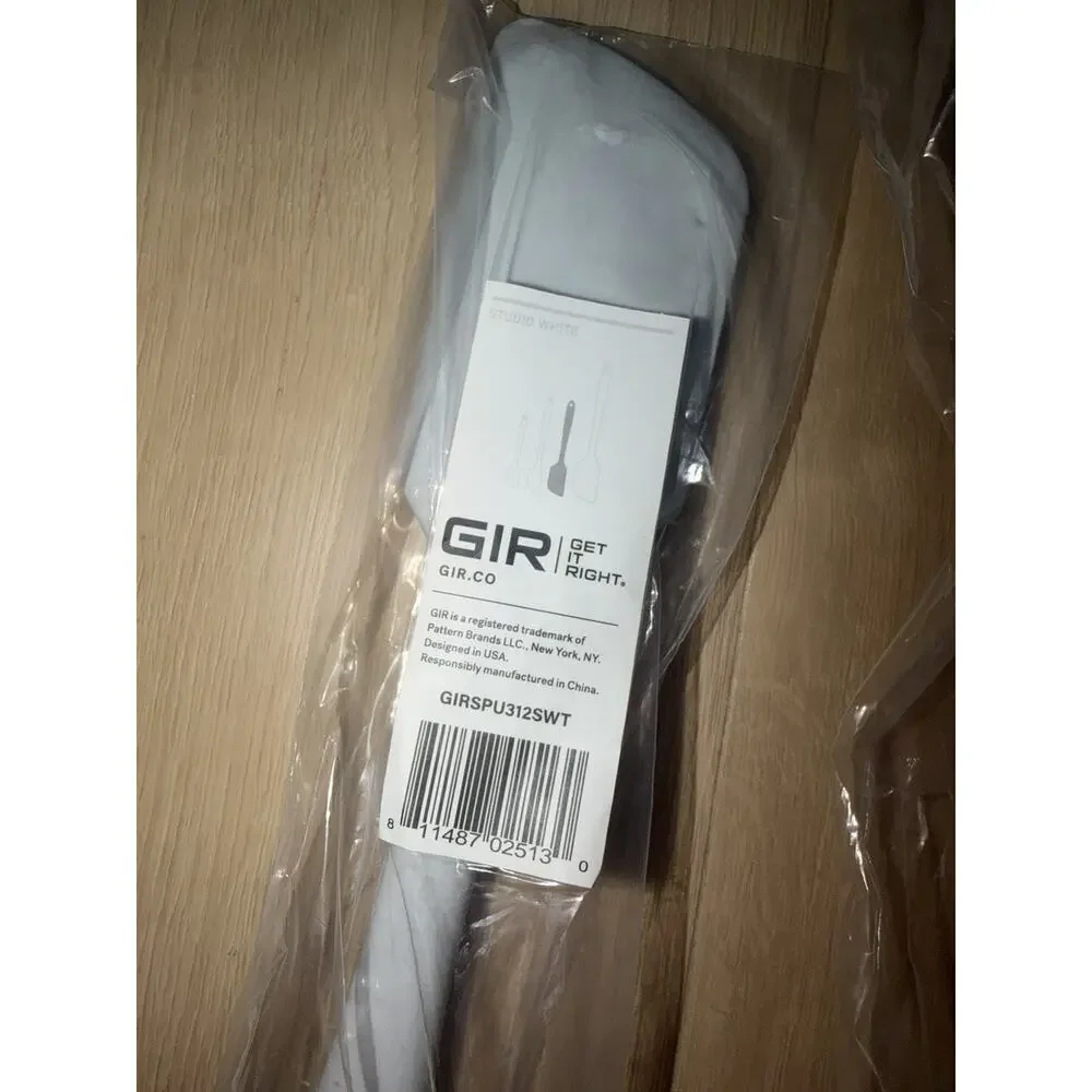 GIR Get It Right Silicone Kitchen Utensils Studio White Lot of 4 New